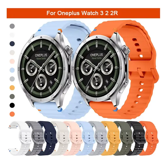 Bracelet de remplacement étanche et respirant pour montre OnePlus 3 2 2R