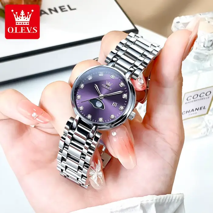 Montre à quartz étanche pour femme