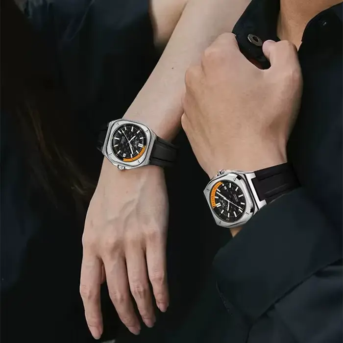Montre CARNIVAL I & W montres mécaniques pour Homme femme marque de luxe Montre-bracelet automatique hommes femmes 50 M étanche Reloj Hombre