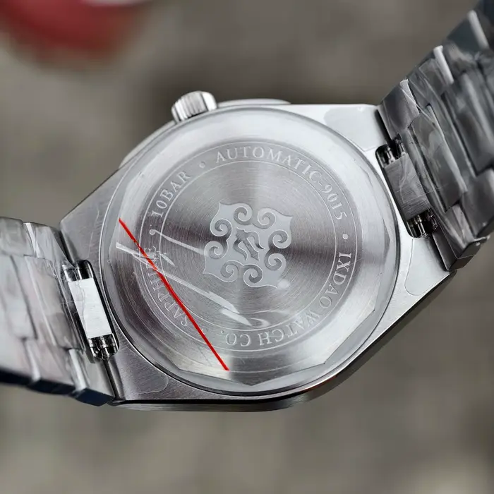 IX&DAO 2026 Nouvelle Montre Mécanique Automatique pour Homme Warrior 37mm Saphir Mouvement Miyota 9015 Acier Inoxydable Étanche 10 Bar BGW