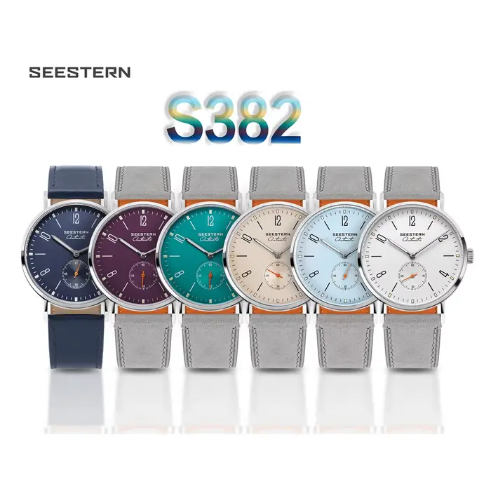 SEESTERN montre pour hommes pour affaires automatique ST1701 mouvement étanche montres mécaniques saphir cristal Ultra mince horloge