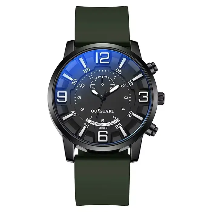 Montre à quartz d'affaires simple classique pour hommes, montre-bracelet vintage, horloge masculine