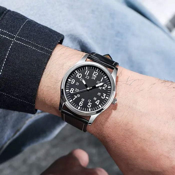 Collection pilote 42 mm inspirée de l'aviation