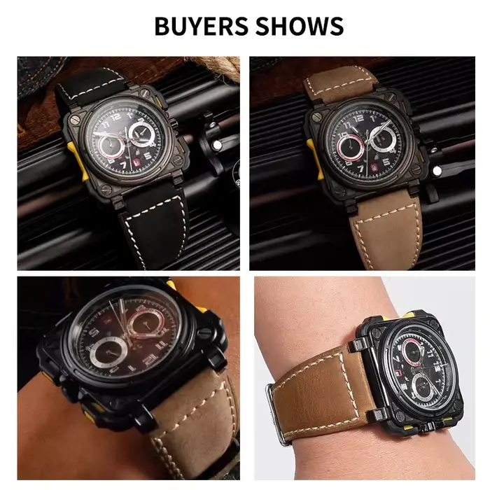 Bracelet de montre en cuir véritable pour hommes et femmes élégant et durable pour toutes les occasions spéciales et quotidiennes