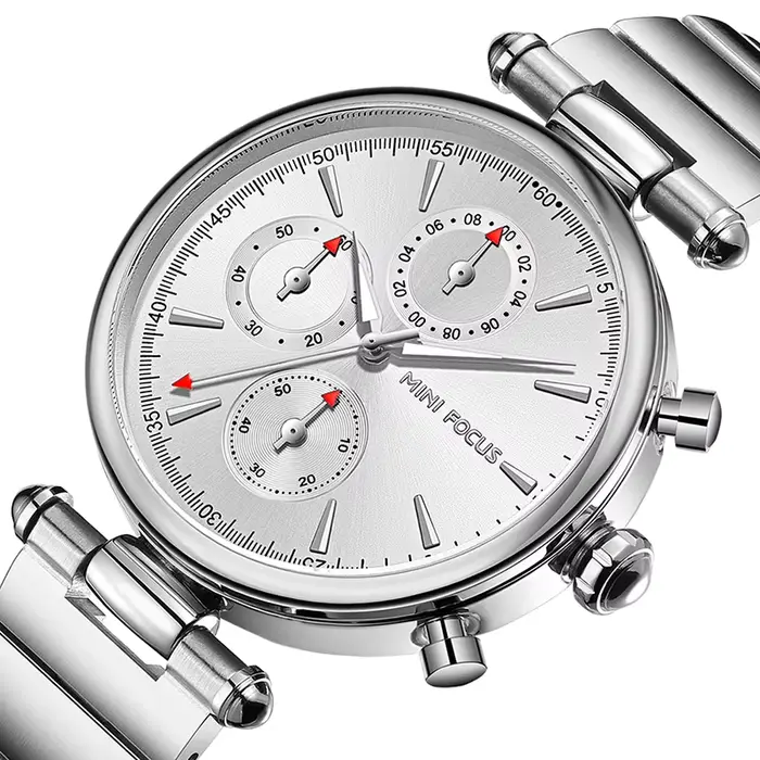Mini Focus-Montre classique à quartz pour femme