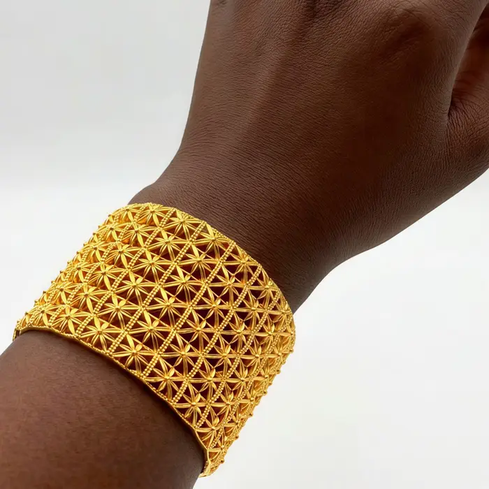 Bracelets à pampilles couleur or indien pour femmes