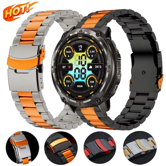 Bracelet de luxe en acier inoxydable