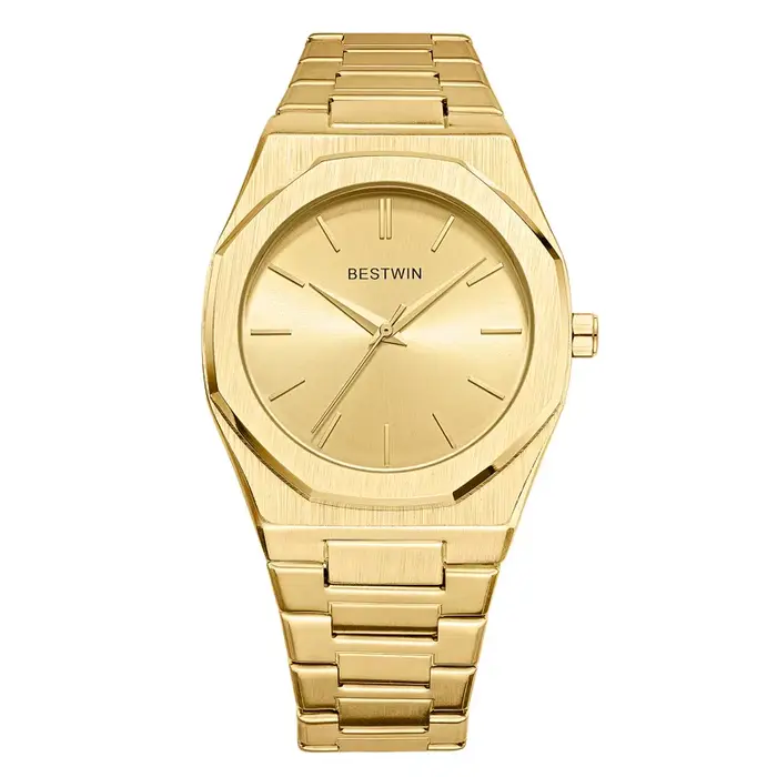 Nouvelles montres pour hommes de luxe bracelet en acier inoxydable classique affaires étanche