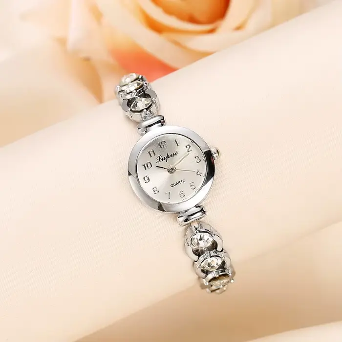 Montre-bracelet en acier inoxydable pour femme