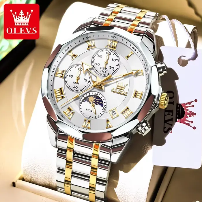 OLEVS montre d'affaires hommes
