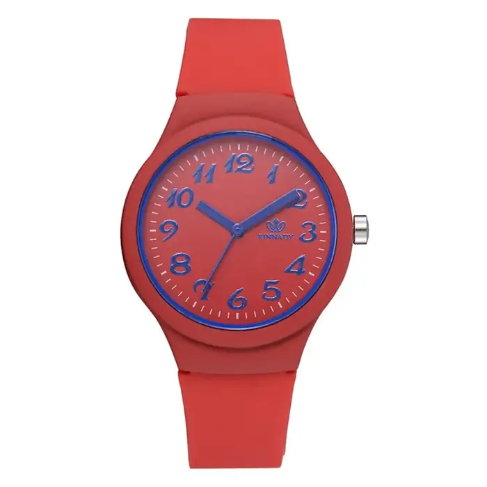 Montre-bracelet à quartz avec bracelet en silicone pour femme élégante et casual pour diverses occasions et cadeaux spéciaux