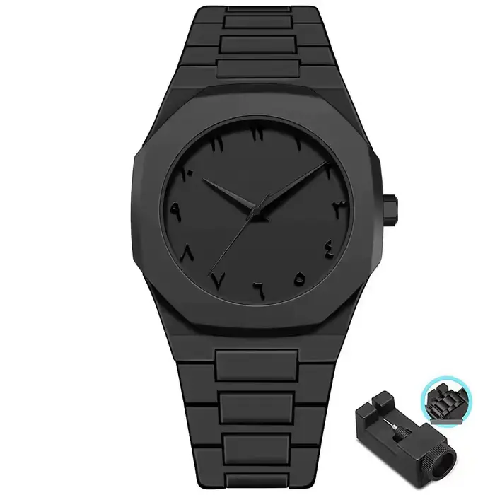 Mode 2025 simple hommes montre à quartz Casual Business PC bracelet