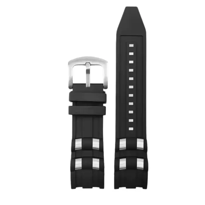 Bracelet de montre en silicone pour Invicta Pro Diver 26 mm, extrémités courbées, bracelet en caoutc