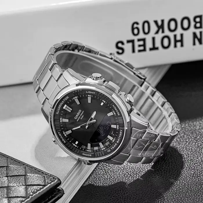 MOL montre hommes top marque de luxe ensemble quartz 50m étanche
