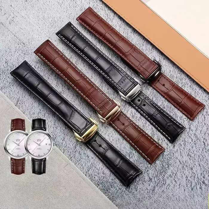 Bracelet De montre en cuir De vache véritable