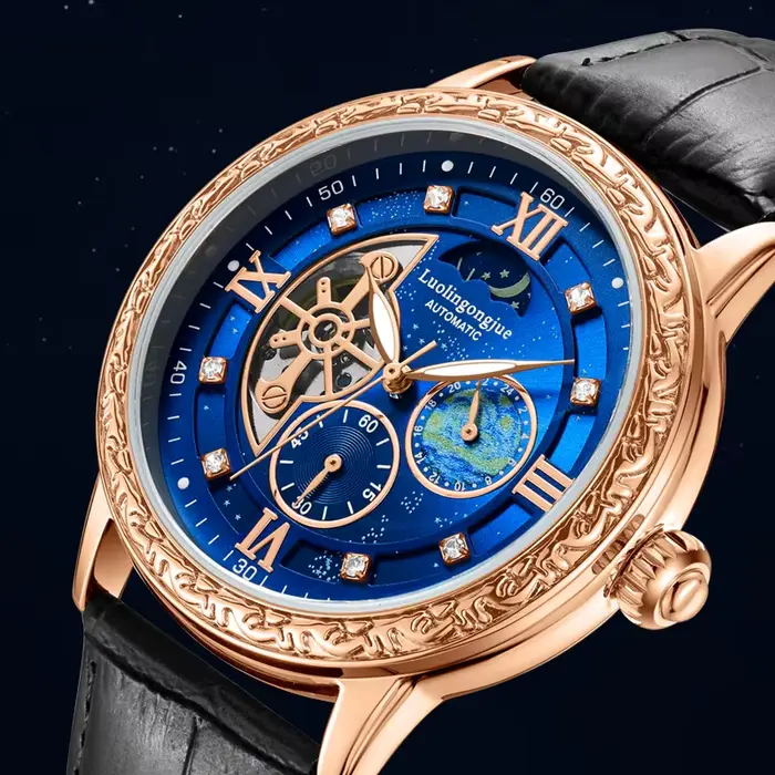 Montre mécanique automatique de luxe pour homme