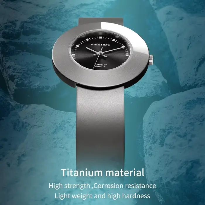 Montre à Quartz en titane pour femmes