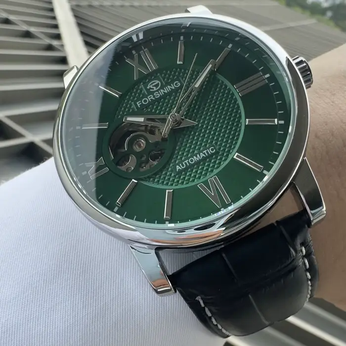 Montre mécanique squelette Forsining pour homme