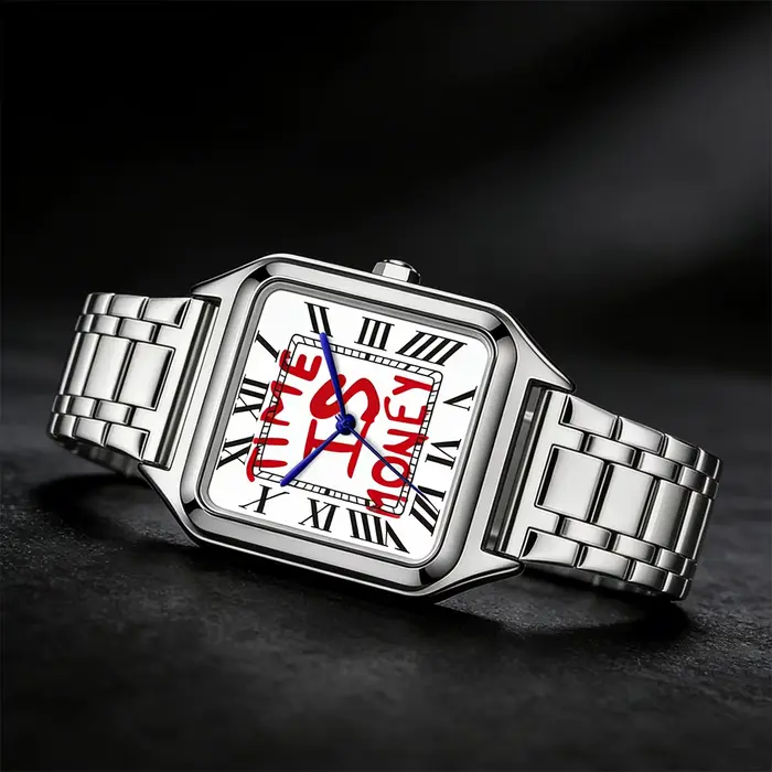 TIME IS MONEY Montre à quartz pour homme