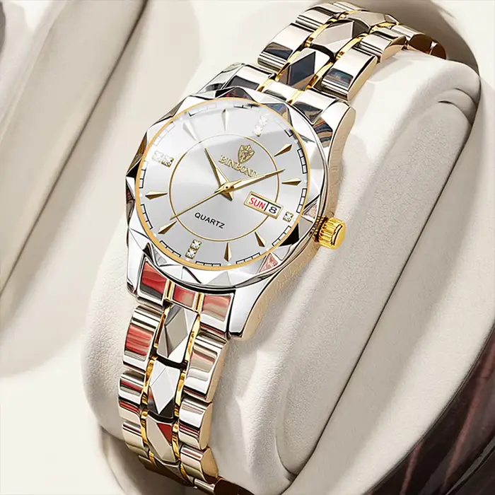 BINBONG femmes montres de luxe mode dames montre à Quartz étanche lumineux Date en acier inoxydable montre-bracelet petite amie amoureux cadeau