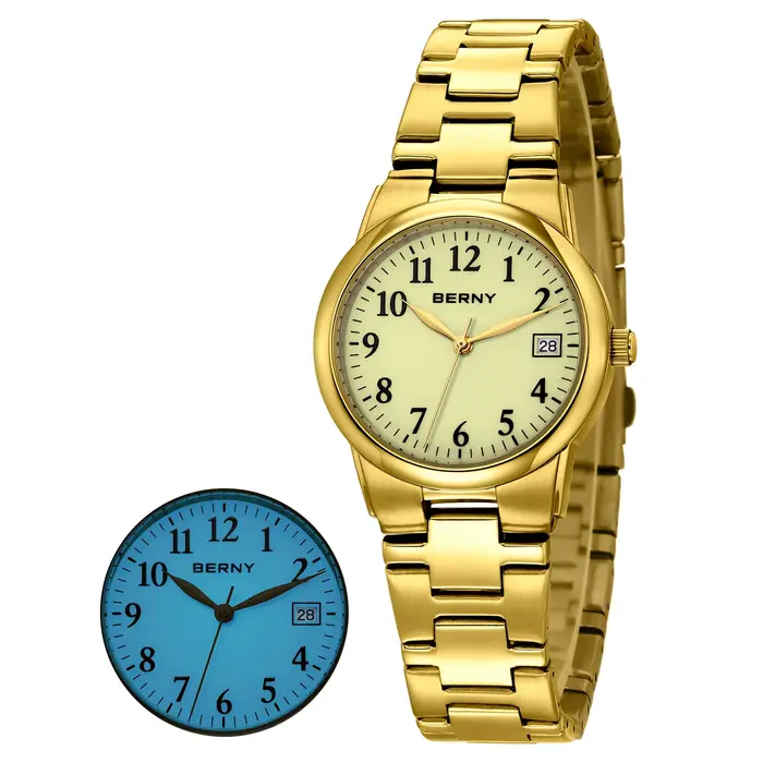 Montres dorées BERNY pour femmes