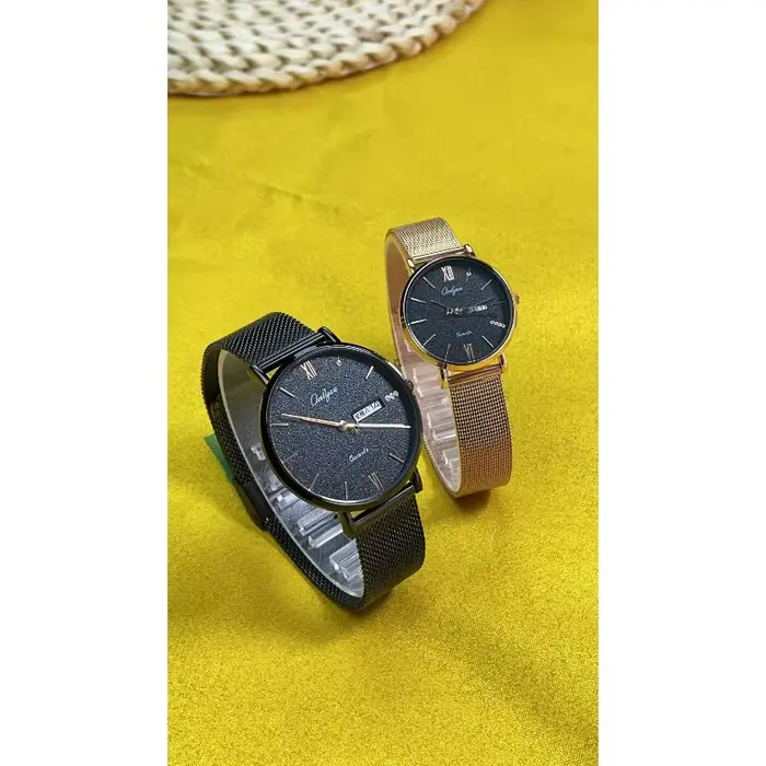 Montre de couple pour la Saint-Valentin pour hommes et femmes