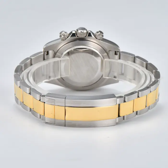 Montre OUMASHI-DTNVK63 Acier Inoxydable Quartz Panda Cas Rond Occasions Spéciales Homme