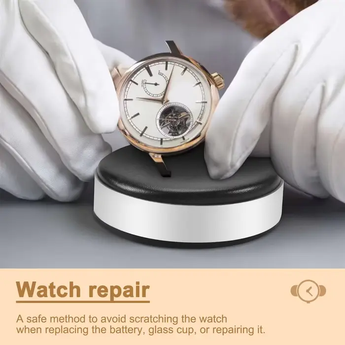 Outil secret de réparation de montre en PU et alliage d'aluminium pour protéger et entretenir vos montres occasions spéciales