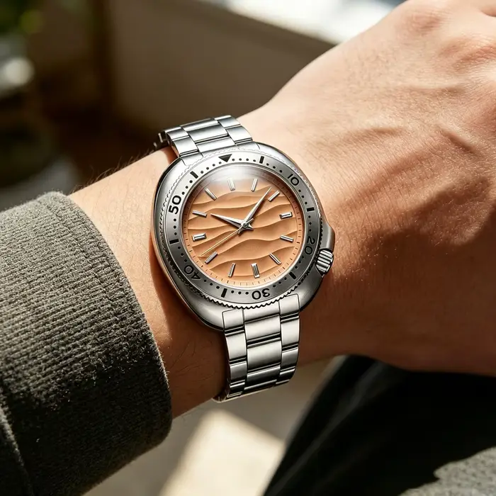 Montre à Quartz Luxe Hommes Étanche Sport Acier Inoxydable Occasions Spéciales Activités De Plein Air