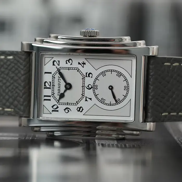 Montre Mécanique Automatique Carrée Rétro FARASUTE Guangzhou pour Homme