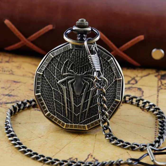 Montre de Poche Rétro Antique en Acier Inoxydable à Remontage Manuel pour Occasions Spéciales et Collectionneurs