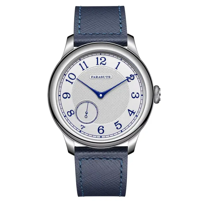 Montres mécaniques manuelles rétro FARASUTE pour hommes, réserve de marche de 80 heures, petite seco