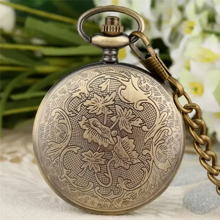 Montre Steampunk Masons pour homme et femme montre de poche vintage rétro avec chaîne pour occasions spéciales artisanat construction