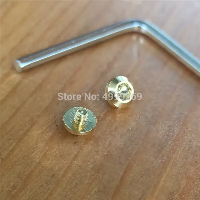 Vis de fixation de verre de montre pour homme