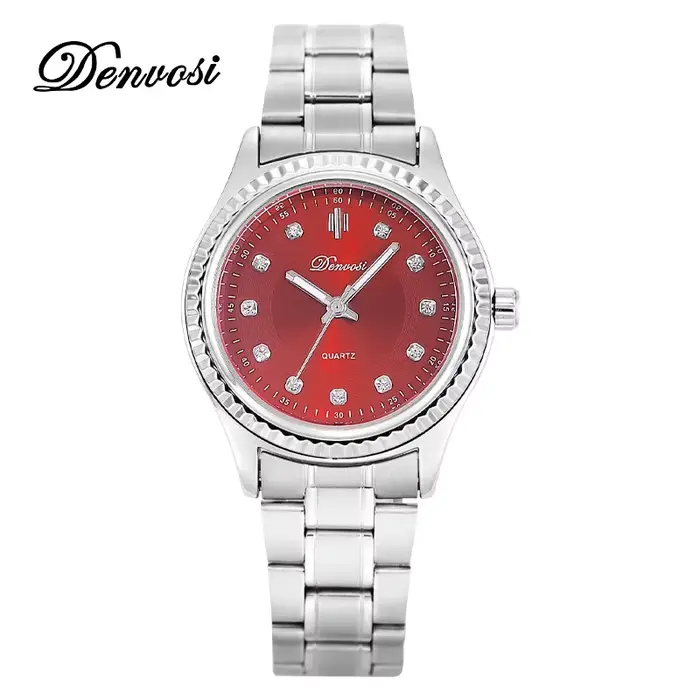 Nouvelle montre à quartz pour femmes Simple et mode décontracté lumineux étanche en métal dames mont