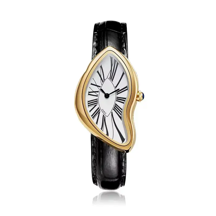 Montre pour homme au design unique torsadé