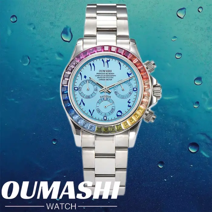 Montre arc-en-ciel lunette Sport