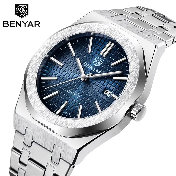 Montre à Quartz de Luxe pour Homme