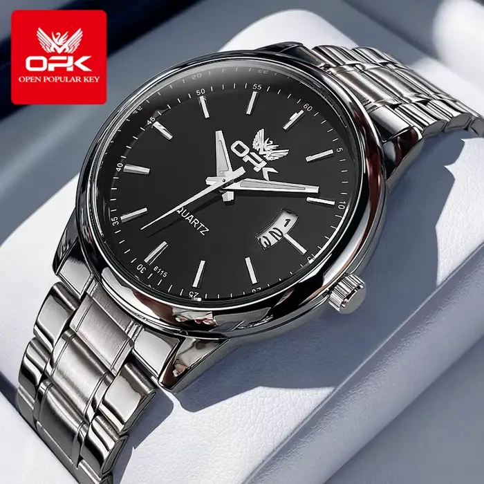 OPK 6010 montres pour hommes multifonctionnel chronographe montre-bracelet
