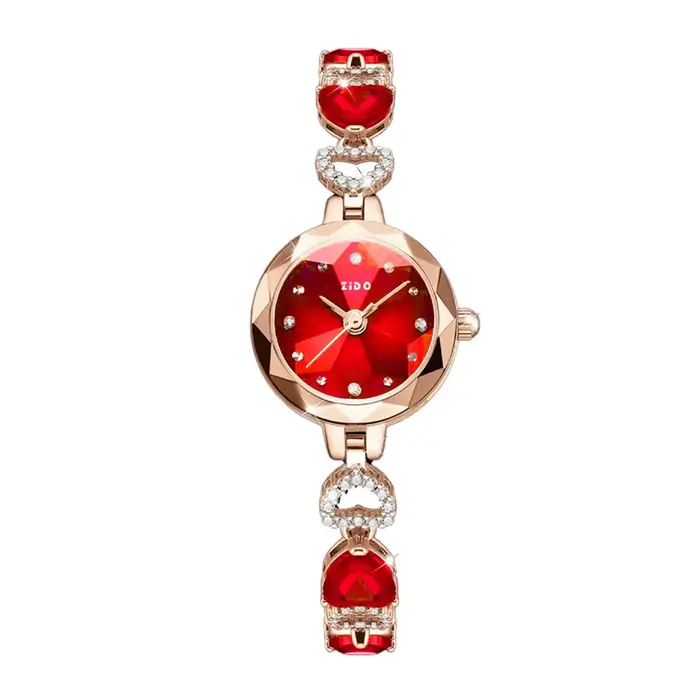 Montre pour femme UTHAI L92, marque de mode haut de gamme, luxe léger, cristal incrusté de diamants,