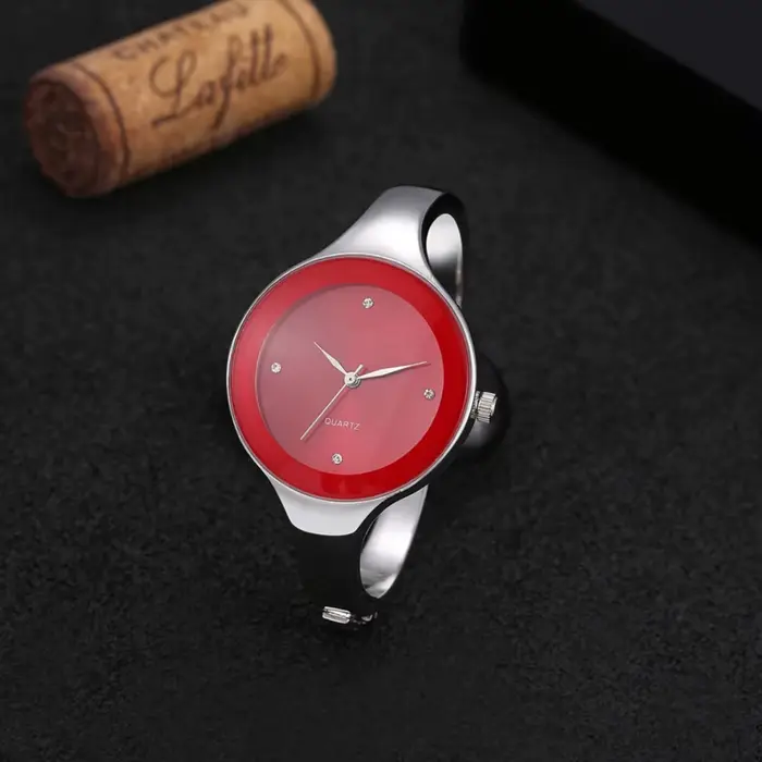 Montre-Bracelet en cristal de luxe femmes montres Simple mode