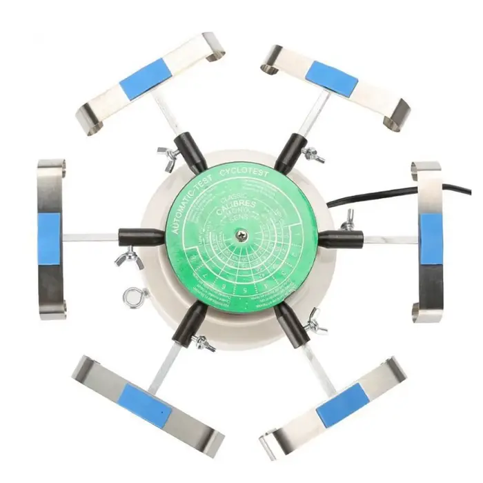 Outil de remontage automatique de montre mécanique 6 bras cyclotest test remontoir horlogerie professionnel occasionnels