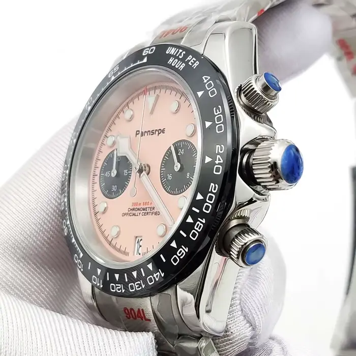 Parnsrpe-Montre à quartz chronographe VK64 pour homme