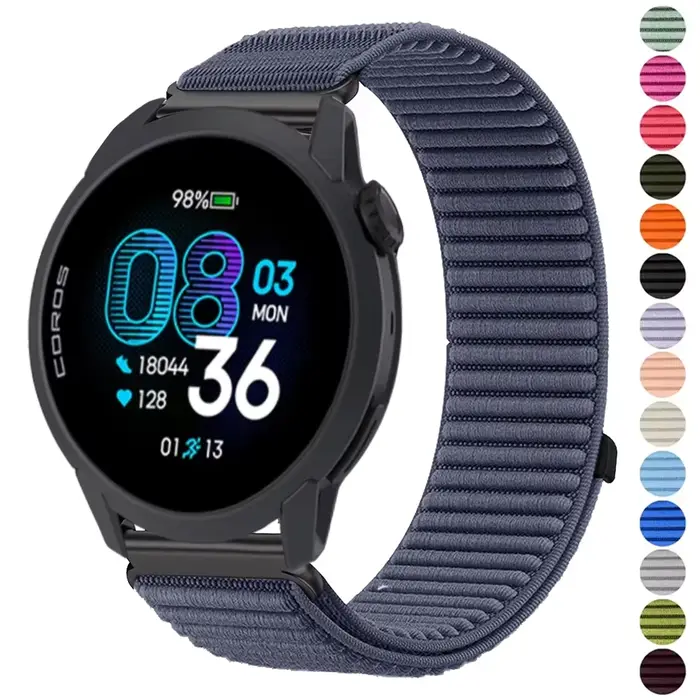 Bracelet à boucle en Nylon pour COROS PACE 4 3 2/APEX 4/APEX Pro