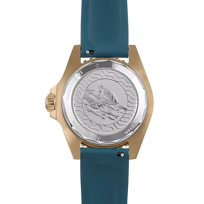 Boderry montre en Bronze Seaturtle titane plongeur montre-bracelet de luxe automatique mécanique