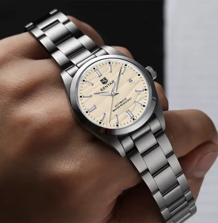 Montre mécanique pour homme BENYAR Design 40 mm