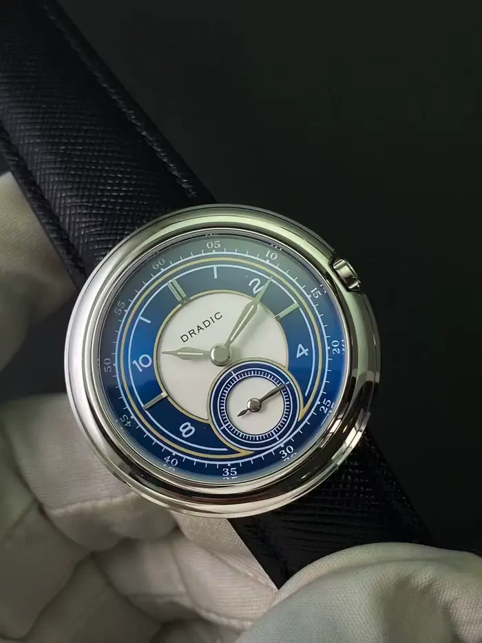 Montre mécanique DRADIC à cadran unique, mouvement à remontage manuel Seagull, verre saphir, lumineu