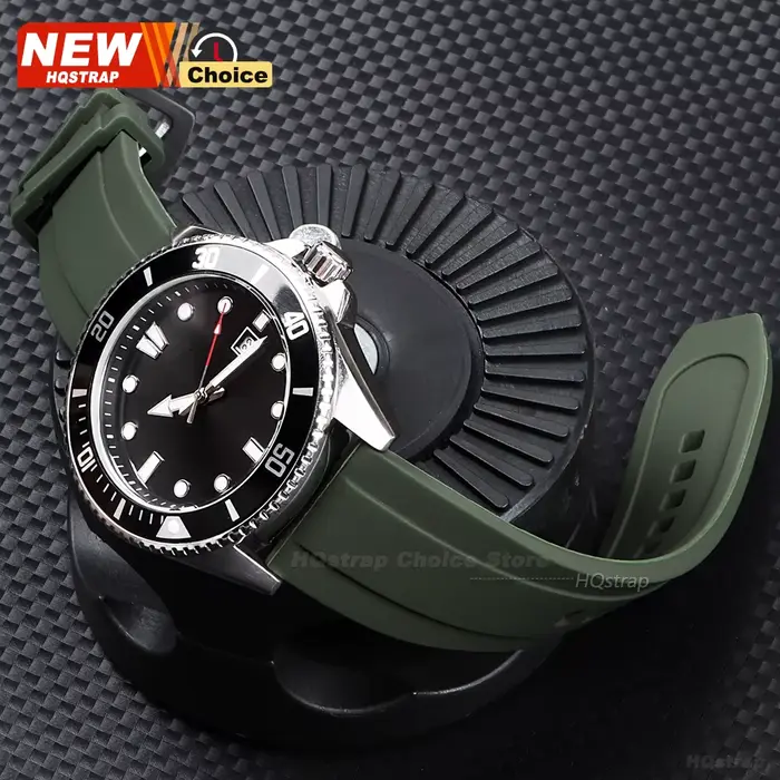 Bracelet de montre en silicone sport 20 mm 22 mm
