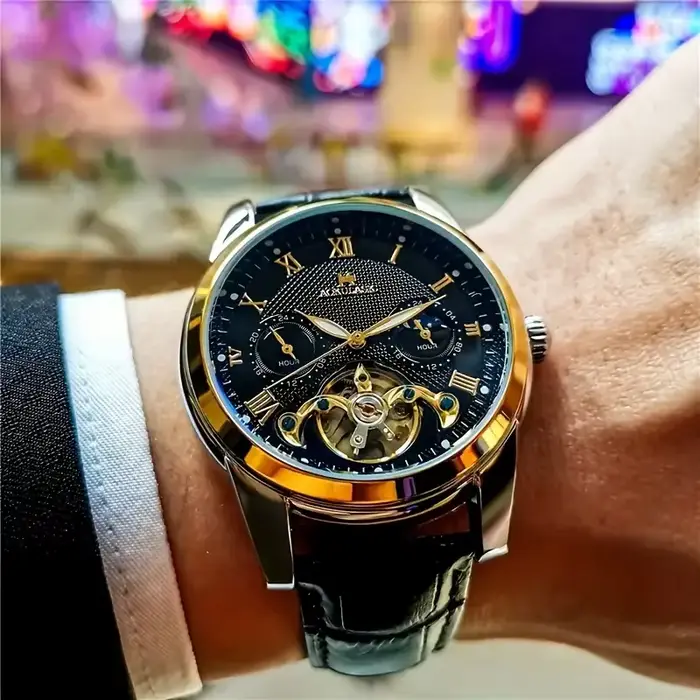 Montre Tourbillon Squelette 24 Heures