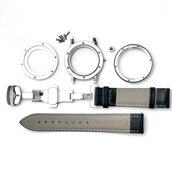 Boîtier de montre rond de 39 mm
